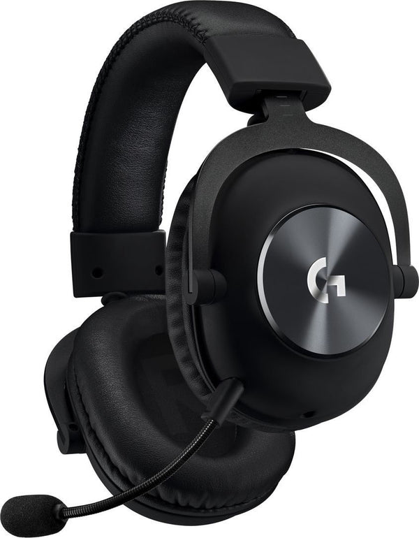 Logitech G PRO X with MIT Blue VO!CE Over Ear Gaming Headset