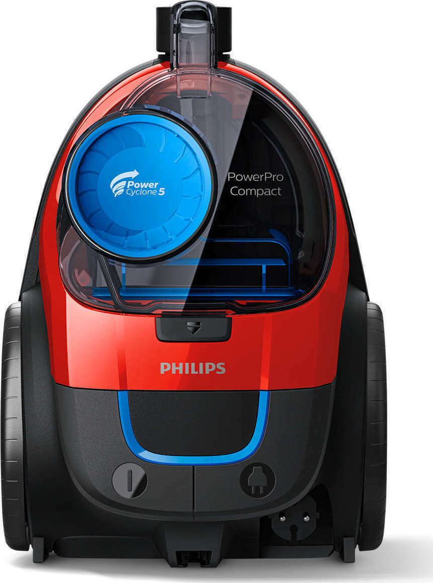 Philips Powerpro Compact 900W με Κάδο Ηλεκτρική Σκούπα