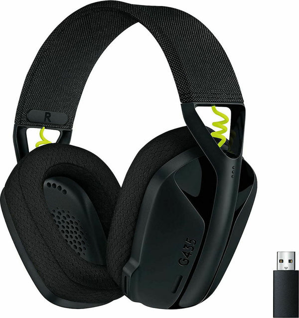 Logitech G435 Lightspeed Ασύρματο Over Ear Gaming Headset
