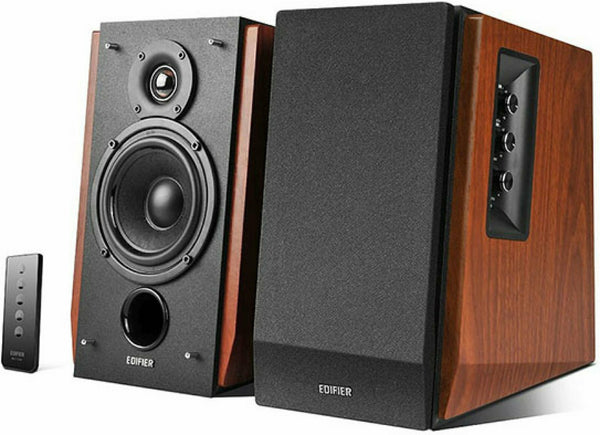 Edifier R1700BT Αυτοενισχυόμενα Ηχεία με Bluetooth 66W (Ζεύγος) Καφέ