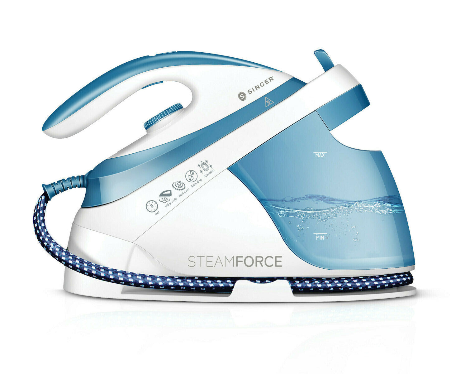 Singer Steam Force Πίεσης 5bar με Δοχείο 1.8lt