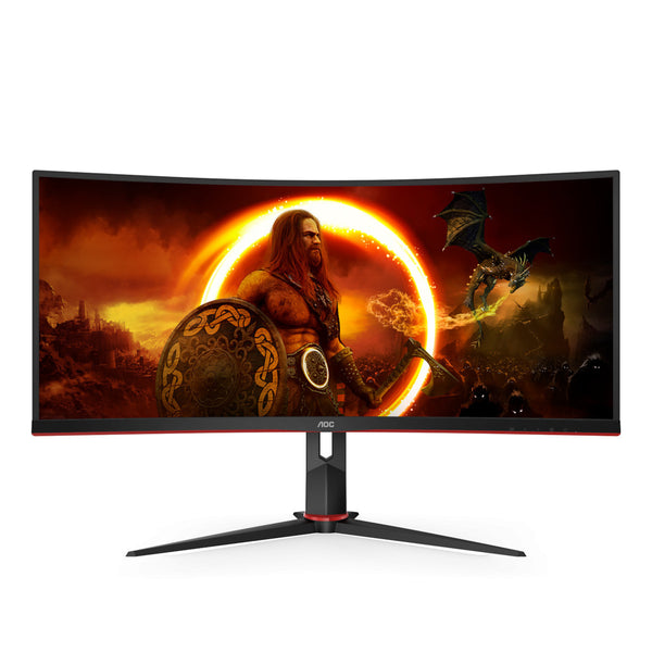 AOC CU34G2XP 34" Ultrawide VA HDR Curved QHD 3440x1440 Monitor Οθόνη
