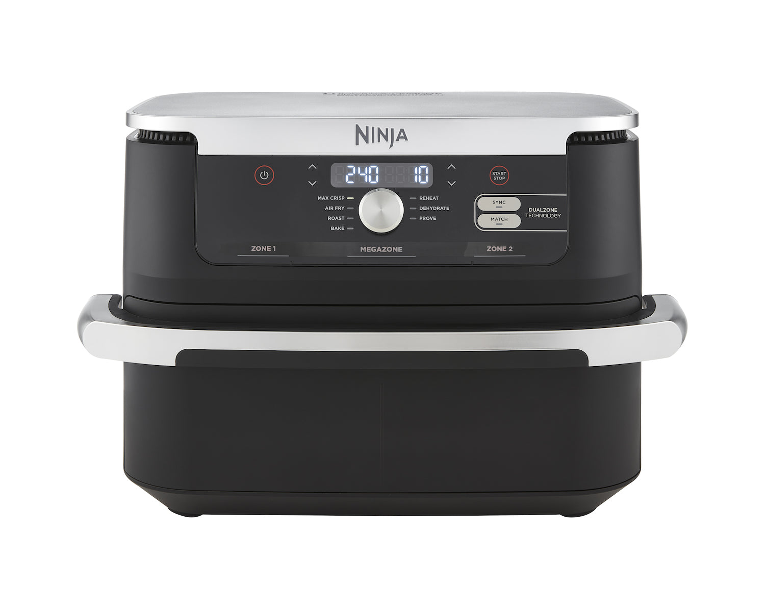 Ninja Foodi FlexDrawer Dual 10.4lt Μαύρο Air Fryer