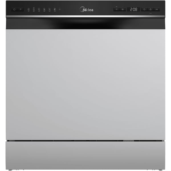 Midea Πάγκου για 8 Σερβίτσια Π55xY59.5εκ. MDWTT0802MS-WF
