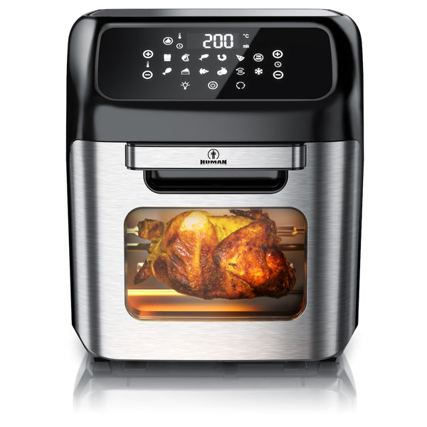 Human 12lt Ασημί HU-391 Air Fryer