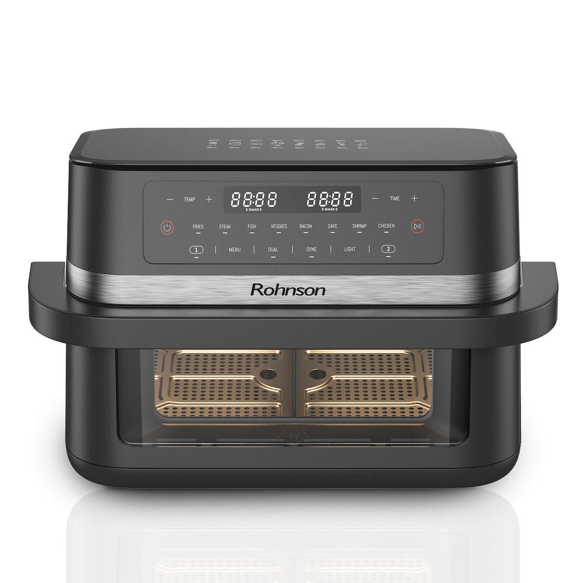 Rohnson 11.5lt Γκρι R-2881 Air Fryer
