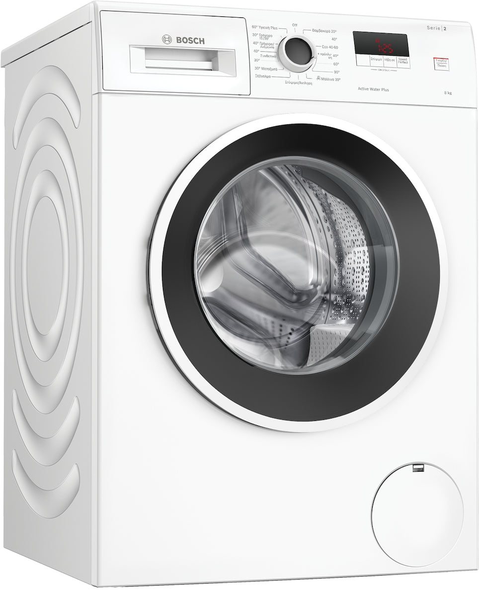 Bosch 8kg WGE03400GR Πλυντήριο Ρούχων