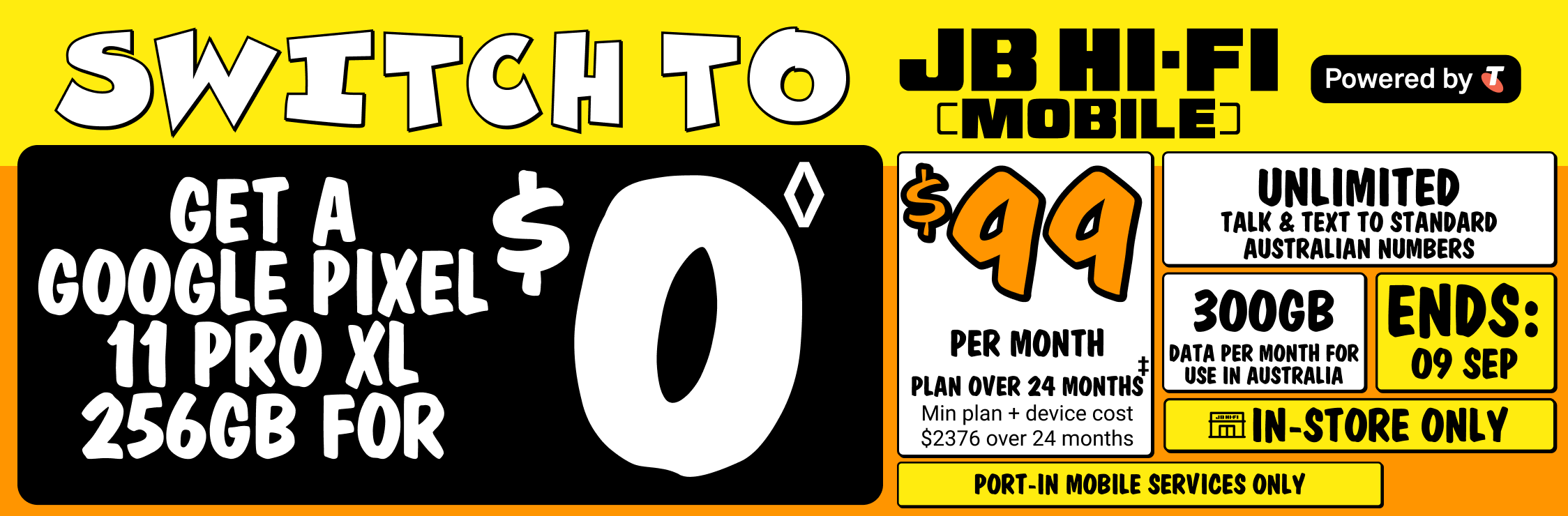 Switch to JB Hi-Fi Mobile